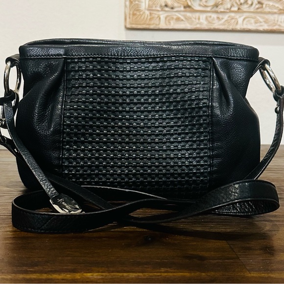 B.Makowsky Handbags - B.Makowsky Woven Crossbody Bag
